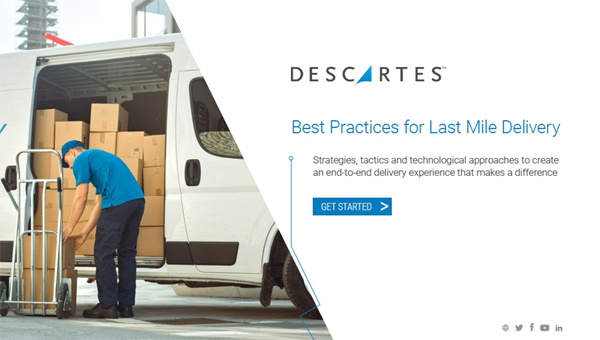 eBook- Last mile Delivery Best Practices \ home deliveries \ delivery scheduling