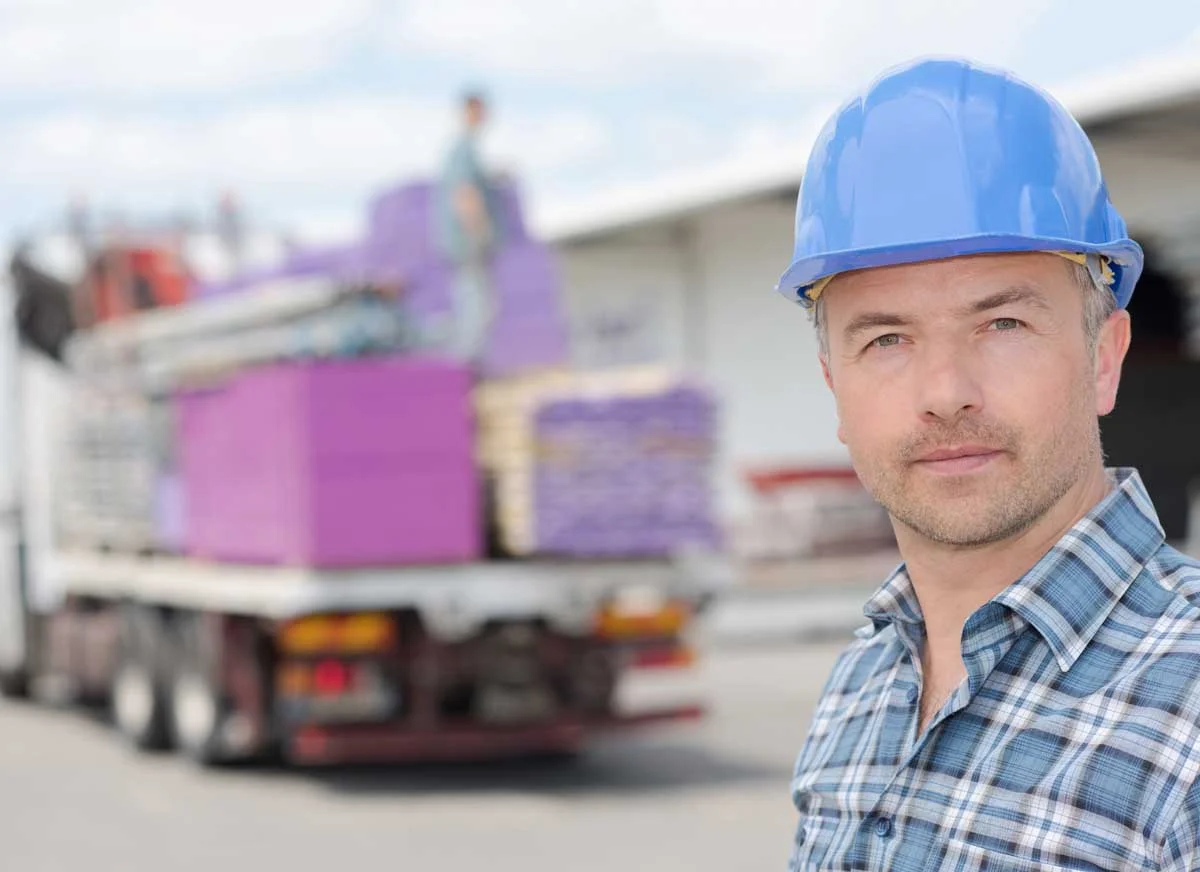 Construction site delivery management