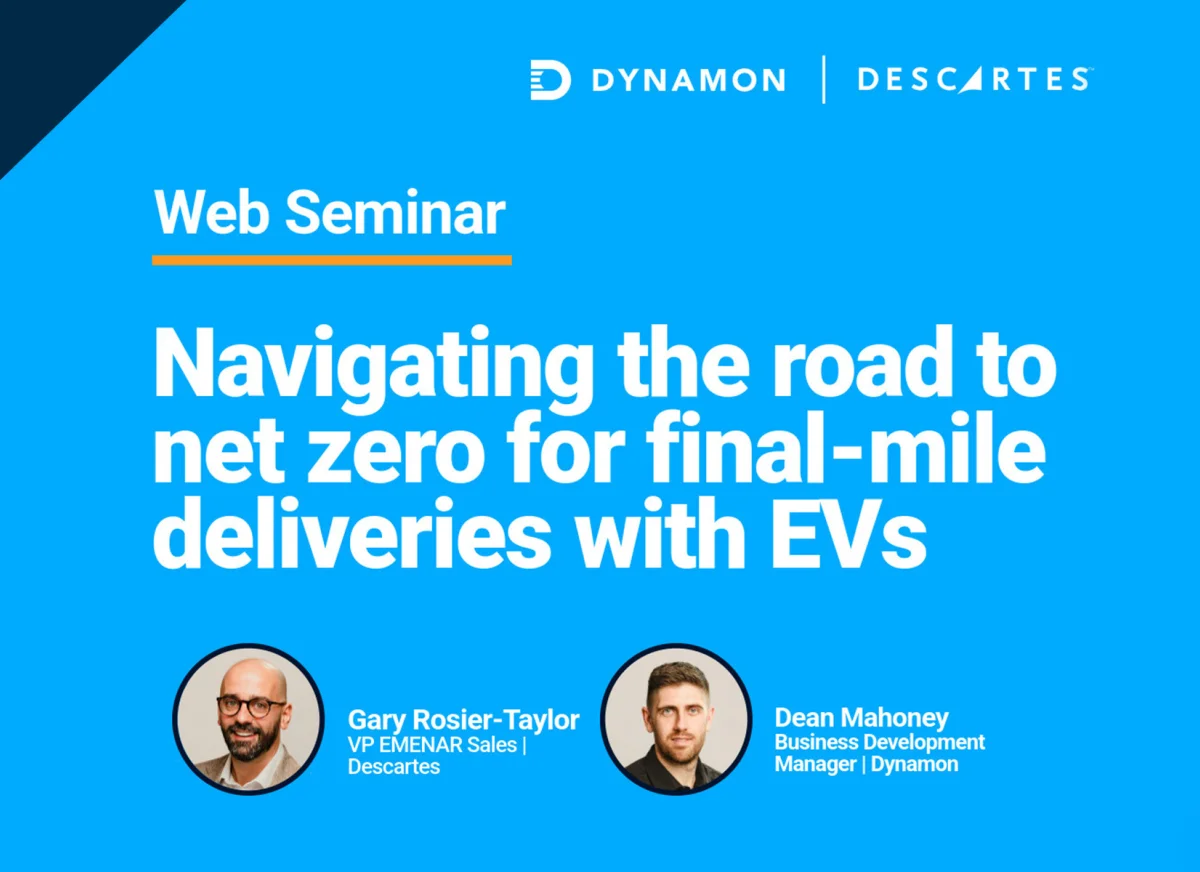 May 22 2025 Web Seminar EVs with Dynamon