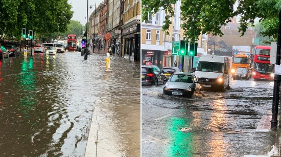 London flooding