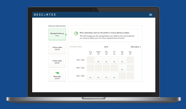 laptop delivery scheduling software