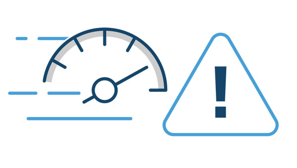 speed warning icon