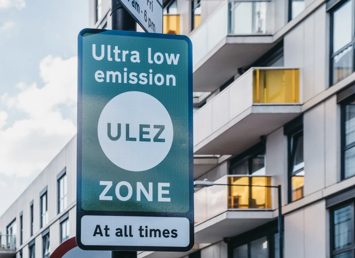 Ultra low emissions zone ULEZ
