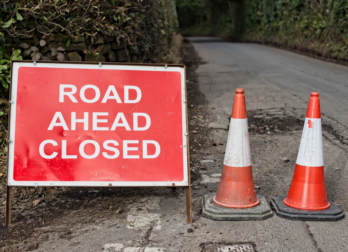 roadworks cause delays for deliveries