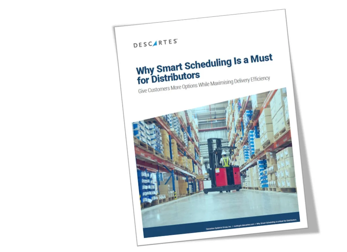Distribution - Smart Scheduling - White paper cover