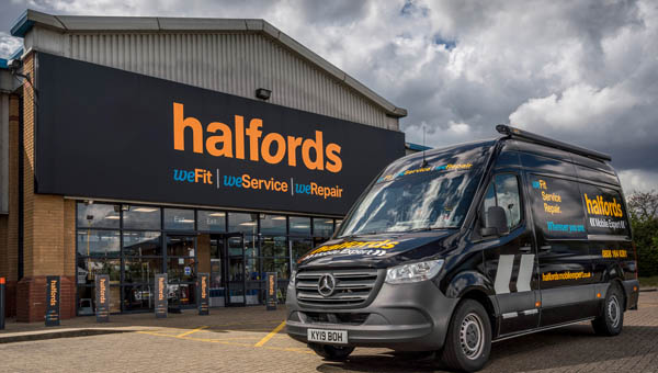 Halfords Mobile Expert Van