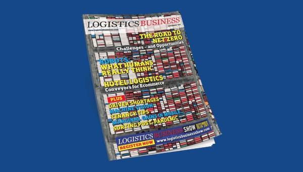 logistics business magazine front cover